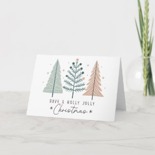 Have a Holly Jolly Christmas Card – Playful Holida