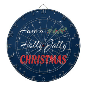 Have a Holly Jolly Christmas Dartboard