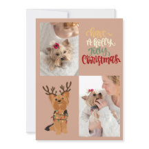 Have a Holly Jolly Christmas Dog Card