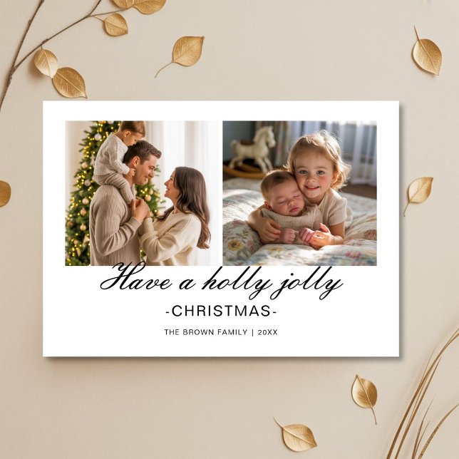 Have a Holly Jolly Christmas from Our Crazy Family Holiday Card (Creator Uploaded)