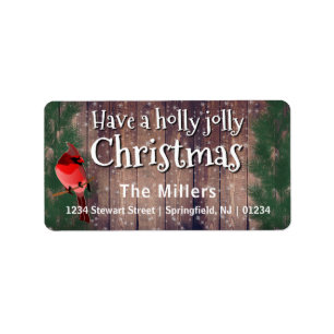 Have a Holly Jolly Christmas - Holidayzfordayz Label