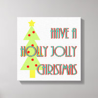 have a holly jolly christmas mid century modern