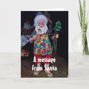 HAVE A HOLLY JOLLY CHRISTMAS SAYS SANTA HOLIDAY CA