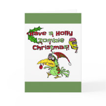Have a Holly Zombie Christmas!