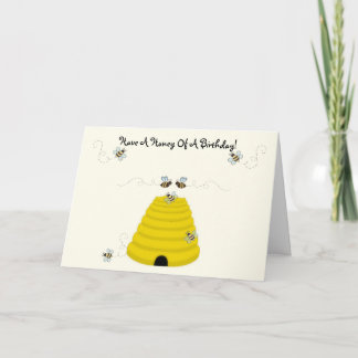 Have a Honey of a Birthday Card