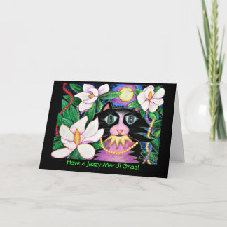 Have a Jazzy Mardi Gras! Card