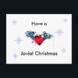 "Have A Jovial Christmas" Post Card<br><div class="desc">A Christmas Card to send to all of your Jovi friends!</div>