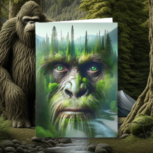 Have a Legendary Birthday   Bigfoot Card