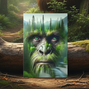 Have a Legendary Birthday   Sasquatch Card