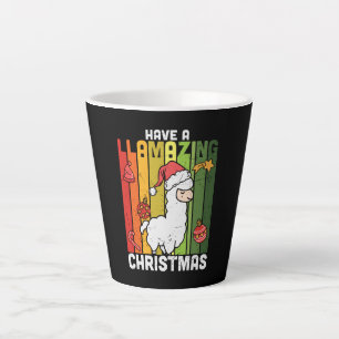 Have A Llamazing Christmas Latte Mug