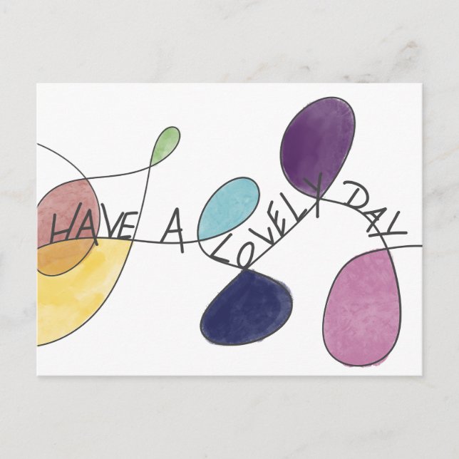 Have a lovely day postcard (Front)