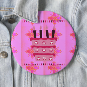Have a Lovely Happy Birthday 6 Cm Round Badge