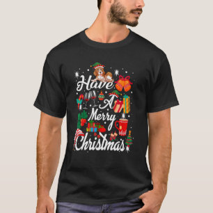 Have A Merry Christmas Doodle Goldendoodle Dog T-Shirt