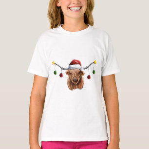 Have a Merry Hielan Coo Christmas  T-Shirt