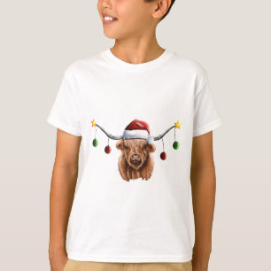 Have a Merry Hielan Coo Christmas  T-Shirt