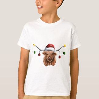 Have a Merry Hielan Coo Christmas T-Shirt