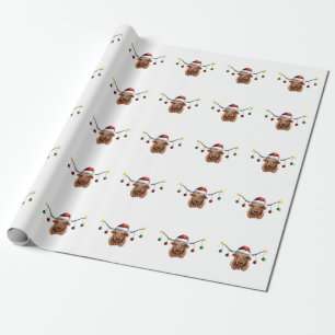 Have a Merry Hielan Coo Christmas Wrapping Paper