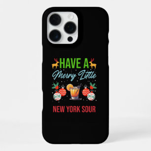 Have A Merry Little New York Sour Christmas Holida iPhone 16 Pro Max Case