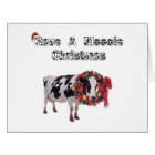 Have A Moooie Christmas Cow Card