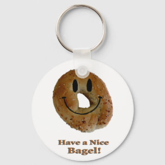 Have a Nice Bagel! Key Ring