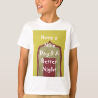 Have a Nice Day & A Better Night Framed Art Print