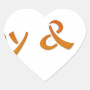 Have a Nice Day & A Better Night Text Art Design Heart Sticker