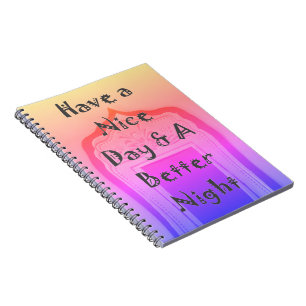 Have a Nice Day & a Better Night With Gratitude Notebook