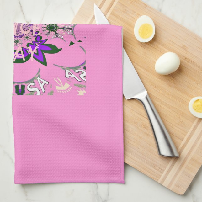 Have a Nice Day and a Better Night Kitchen Towels (Quarter Fold)