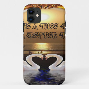 Have a Nice Day and a Better Night Text Quote iPhone 11 Case