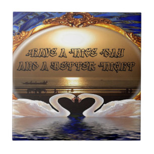 Have a Nice Day and a Better Night Text Quote Tile