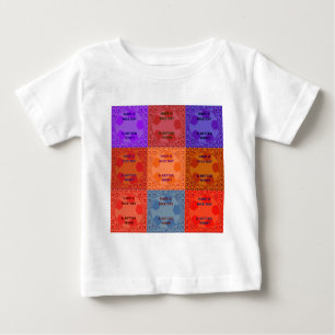 Have a Nice Day & Better Night Pop Art Print Baby T-Shirt