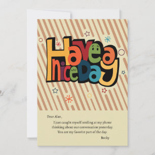 Have A Nice Day Card