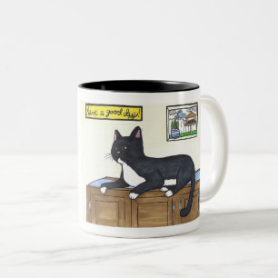 Have a Nice Day Cat Mug