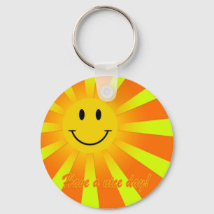 Have a nice day! key ring