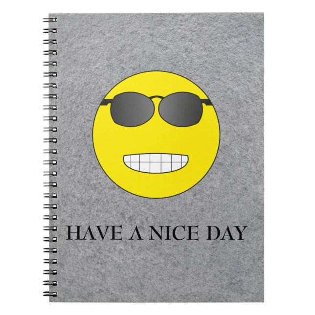 Have a nice day notebook (Front)