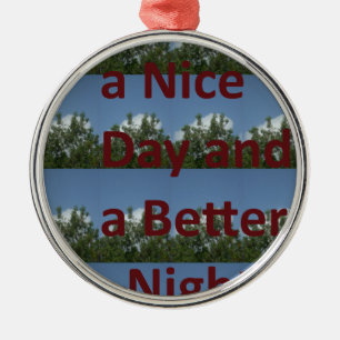Have a nice day.png metal tree decoration