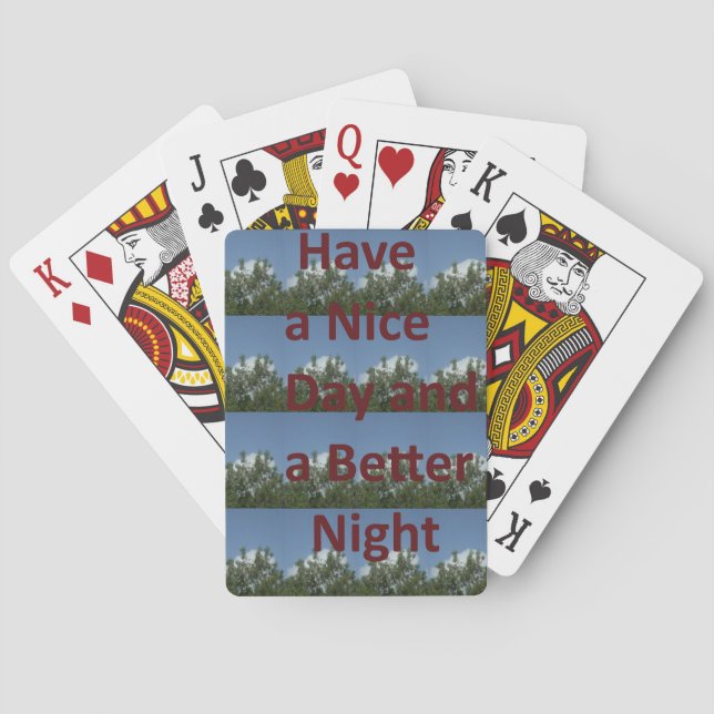 Have a nice day.png playing cards (Back)