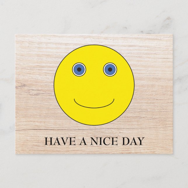 Have a nice day postcard (Front)