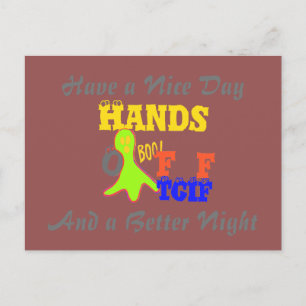 Have a Nice Day TGIF Thanks God Its Friday Hakuna Postcard