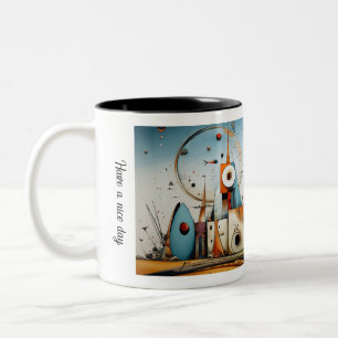 Have a nice day Two-Tone coffee mug