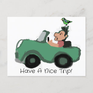 Have A Nice Trip Postcard