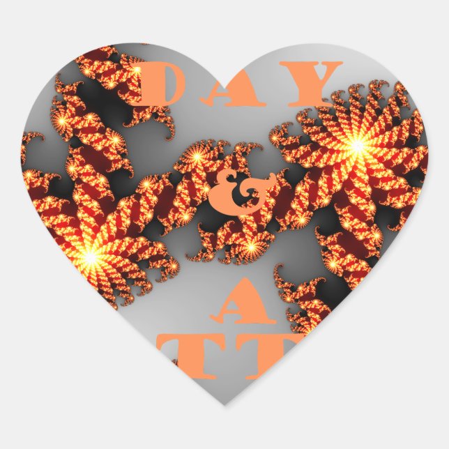 Have a Nicer Day and a Better Night Heart Sticker (Front)