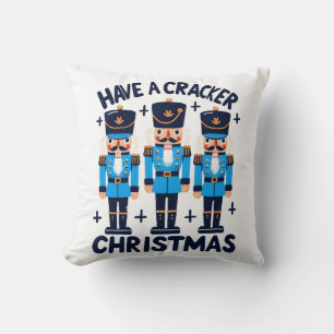 Have a nutcracker christmas cushion