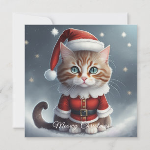 Have a perfect christmas ~ Meow ^-^ Thank You Card
