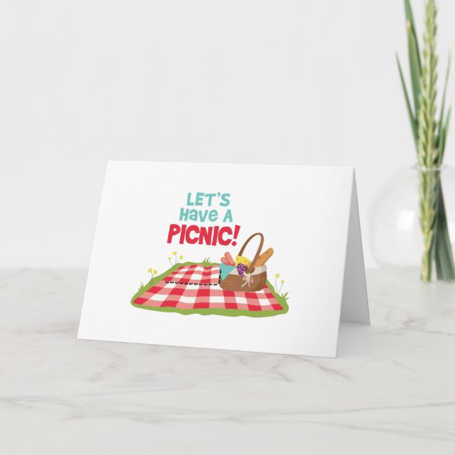 Have A Picnic Card (Front)