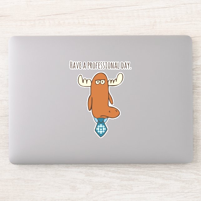 Have A Professional Day Sticker (Computer)