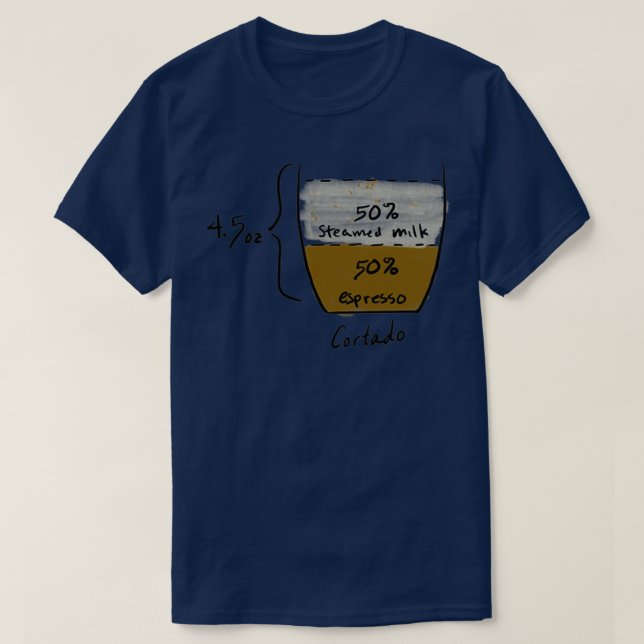 Have a proper cortado T-Shirt (Design Front)