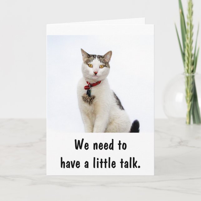 Have a Purrfect Birthday Card (Front)