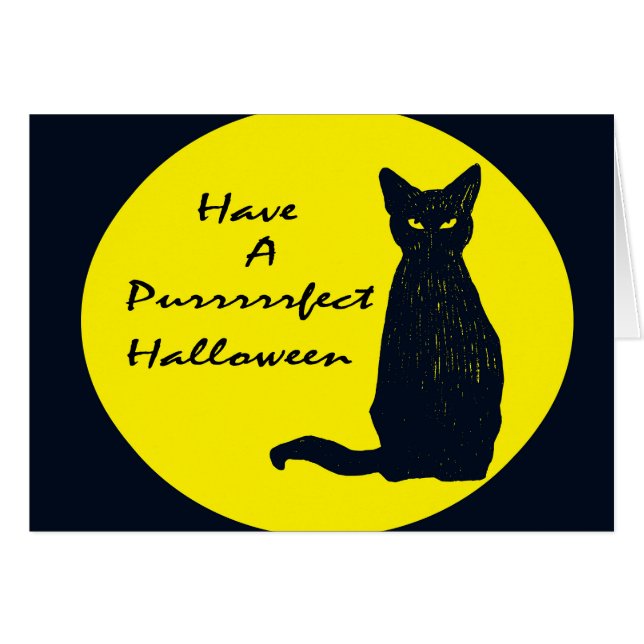 Have a PURRfect Halloween! (Front Horizontal)