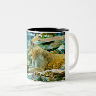 Have a Purrrfect Christmas Two-Tone Coffee Mug